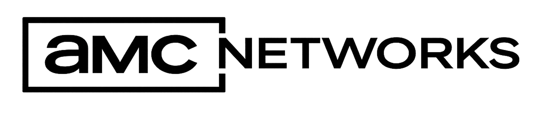Logotipo de AMC Networks con letras negras